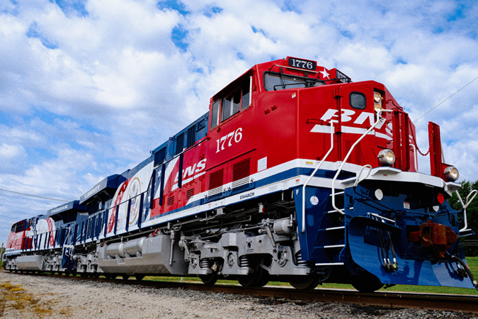 For this year’s July 4 celebration, BNSF announced three commemorative locomotives: 250, 1776 and 2026. For this year’s July 4 celebration, BNSF announced three commemorative locomotives: 250, 1776 and 2026.