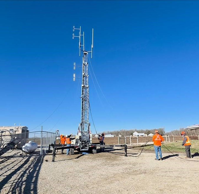 A new tower rises 